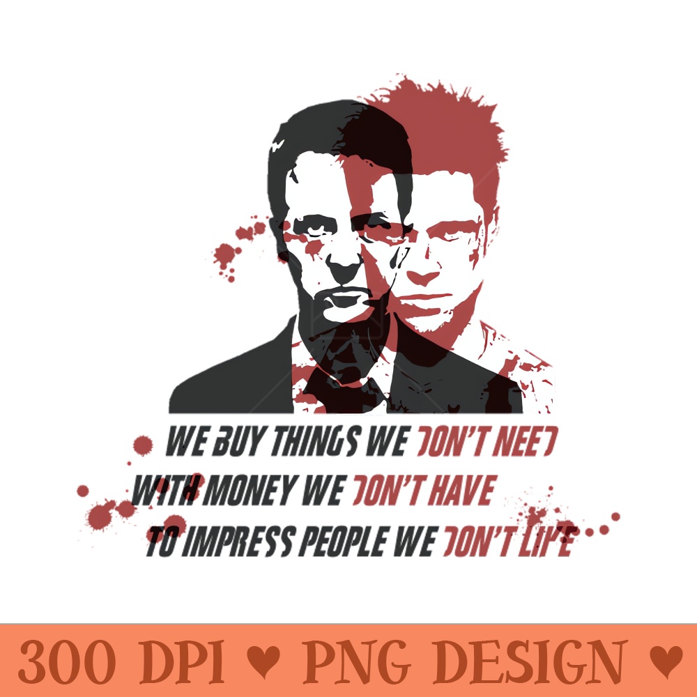 Fight Club - High Quality PNG - Customer Support