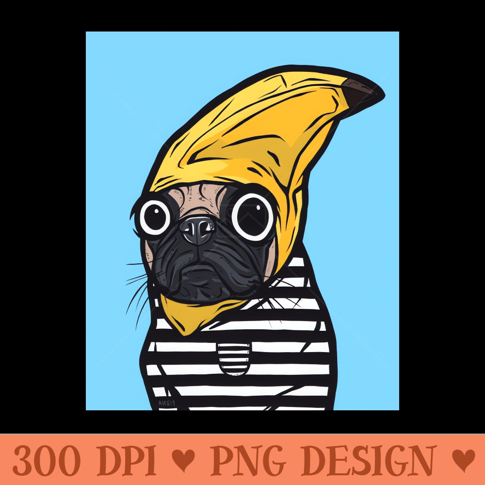 Banana Pug - PNG Download Library - Customer Support