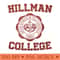 hillman college white edition - Digital PNG Art - Flexibility