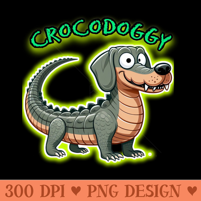 Crocodoggy - Instant PNG Download - Customer Support