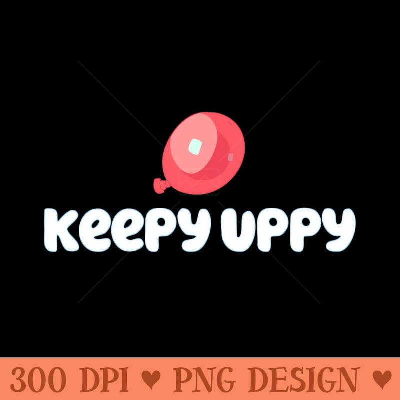 Bluey Keepy Uppy - PNG Download Library - High Quality 300 DPI