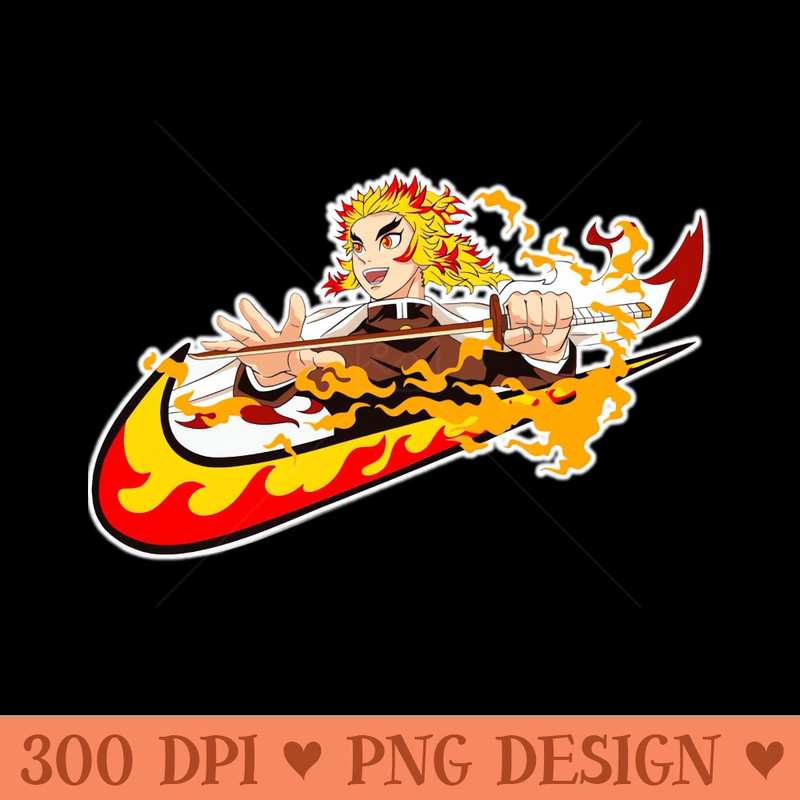 Rengoku - PNG File Download - High Quality 300 DPI