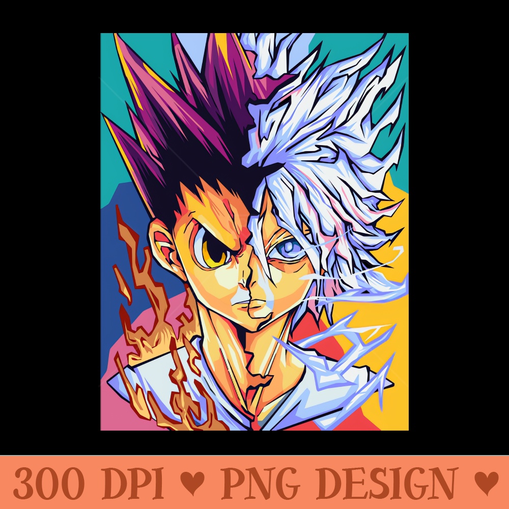 gon and killua - Sublimation PNG - Latest Updates