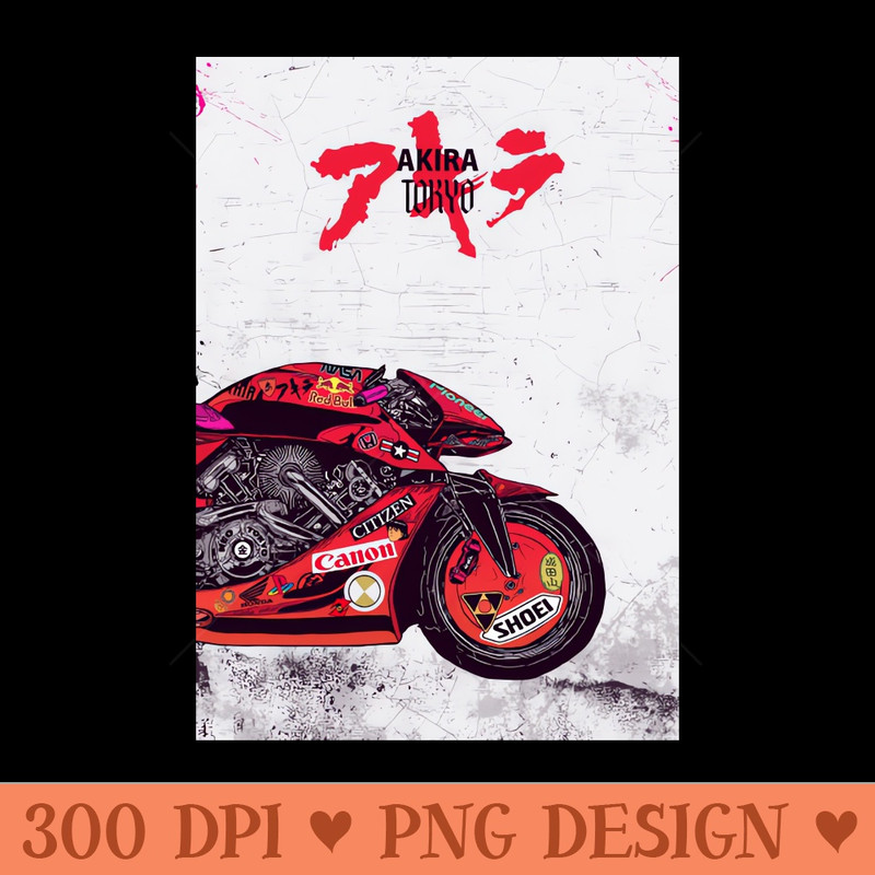 Akira Bike Tokyo - Transparent PNG - Flexibility