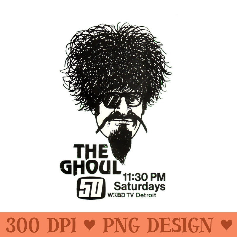 The Ghoul - PNG Artwork - Professional Design