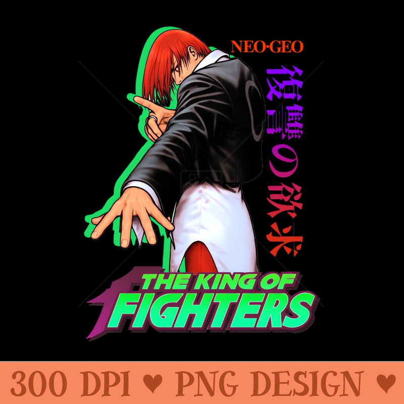 Iori Yagami C - PNG Illustrations - Professional Design