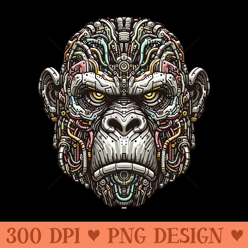 Mecha Apes S01 D50 - PNG Download Website - Professional Design