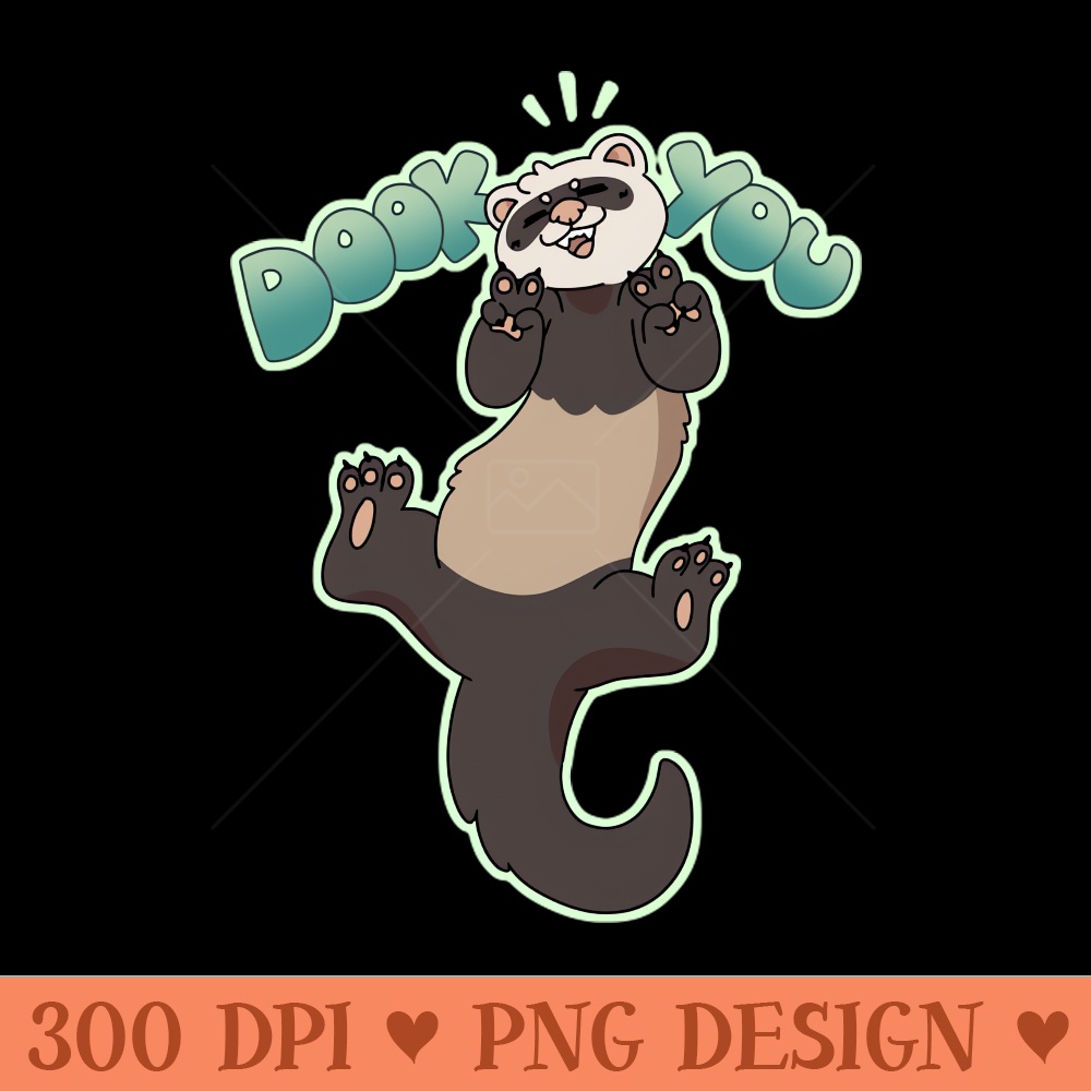 Dook You - Digital PNG Graphics - Flexibility