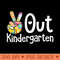 Peace Out Kindergarten Last Day of School Kindergarten Grad - High Quality PNG - Popularity