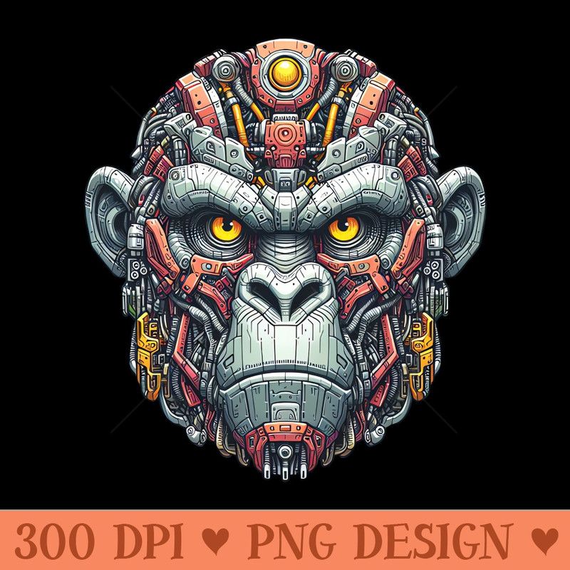 Mecha Apes S01 D85 - PNG File Download - Good Value
