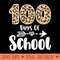 Happy 100Th Day Of School Leopard 100 Days Of School Teacher - Digital PNG Files - Convenience