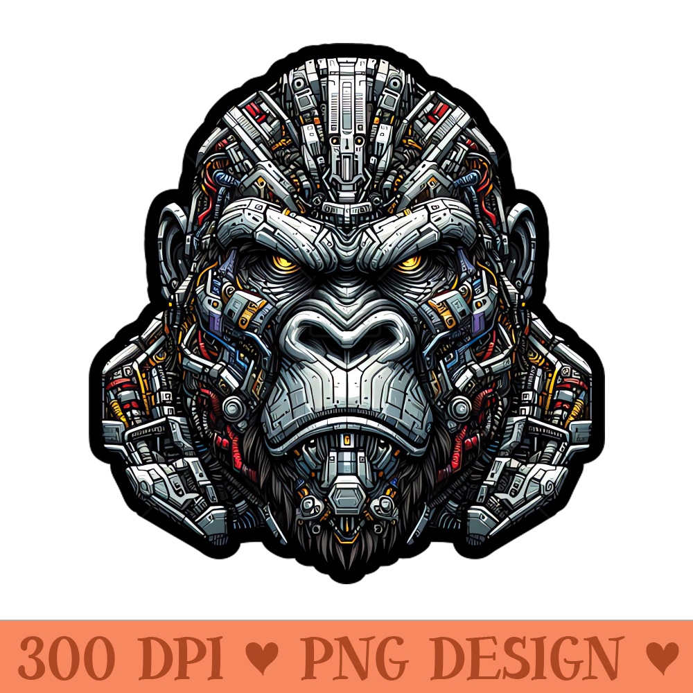 Mecha Apes S04 D63 - High-Quality PNG Download - Professional Design
