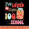 Ive Loved My Class For 100 Days School Teacher Kids - PNG Download Pack - Customer Support