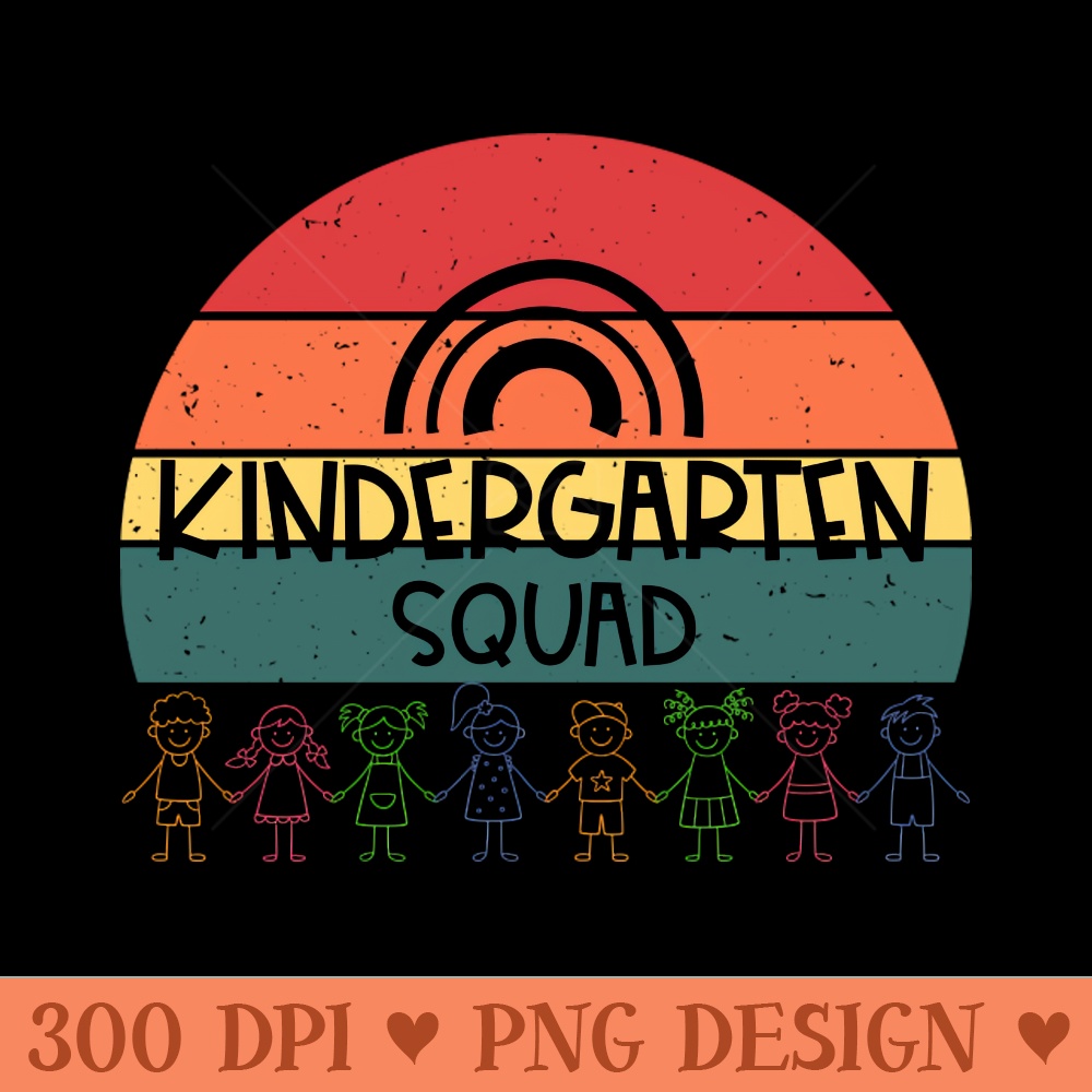KINDERGARTEN TEACHER - Digital PNG Graphics - Convenience