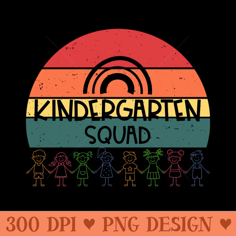 KINDERGARTEN TEACHER - Digital PNG Graphics - Convenience