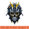 Mecha Skull S01 D48 - Download PNG Graphics - Convenience