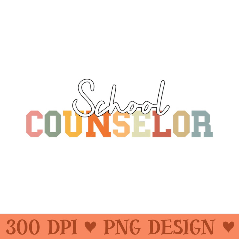 School Counselor - High-Quality PNG Download - Professional Design