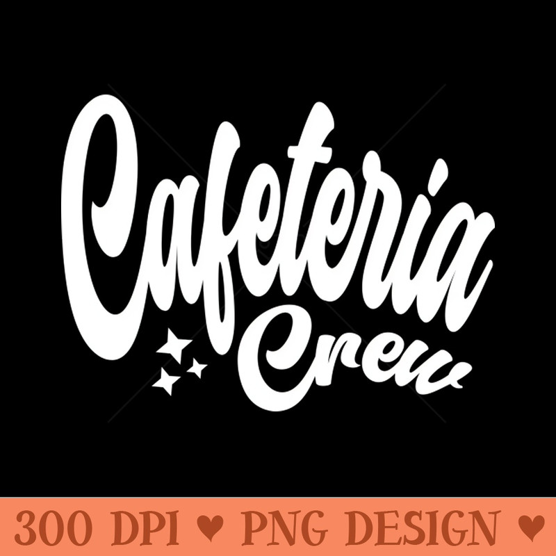 Cafeteria Worker School Lunch Lady Typography - PNG Download Library - Customer Support