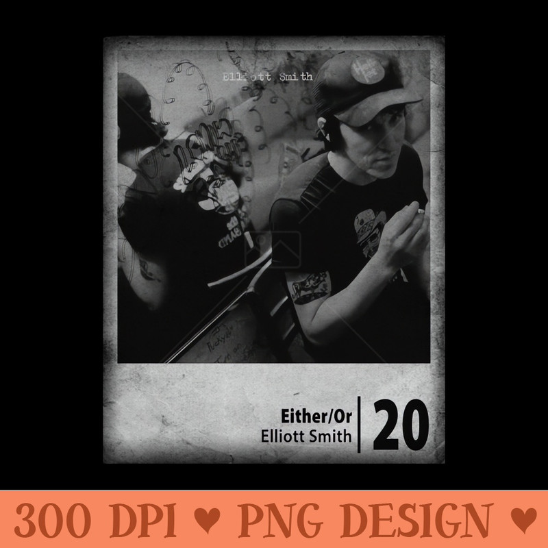 Elliott Smith EitherOr - PNG Designs - Convenience