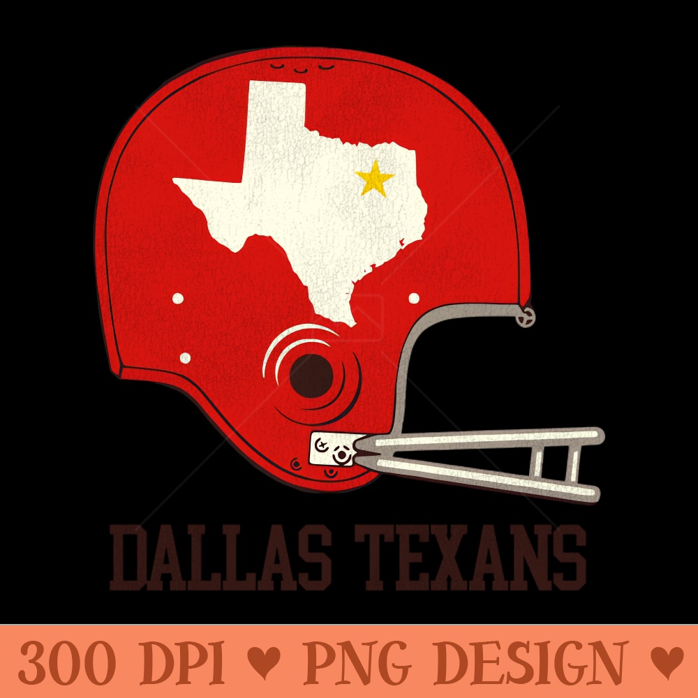 Defunct Dallas Texans Football Team - High Quality PNG - Variety