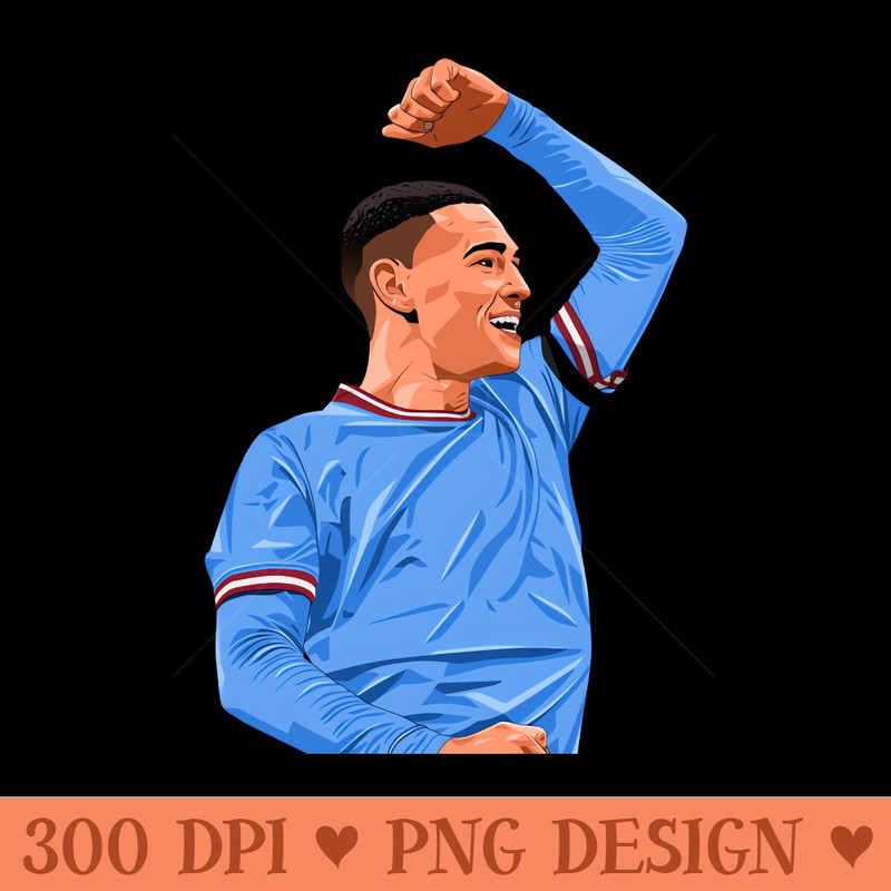 Phil Foden Celebration Goal - Download PNG Graphics - Convenience