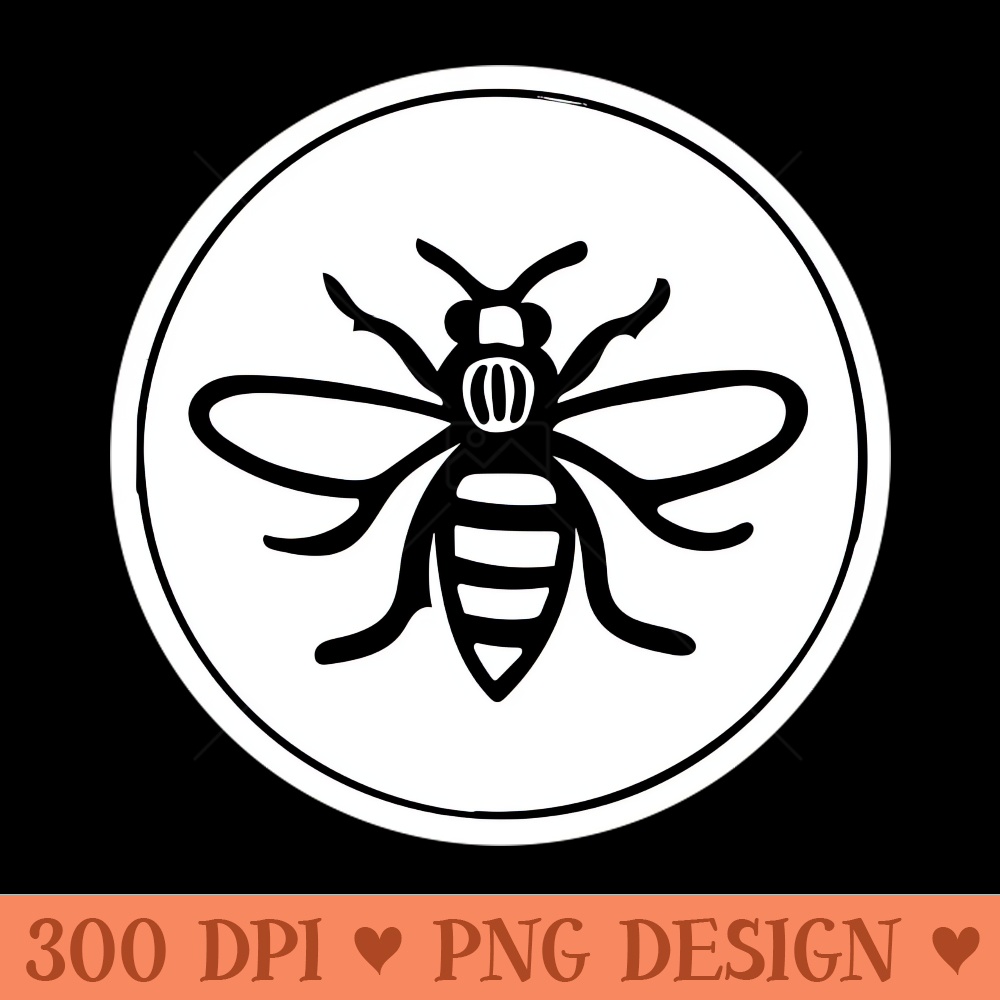 Manchester Bee - PNG Download Bundle - Unique