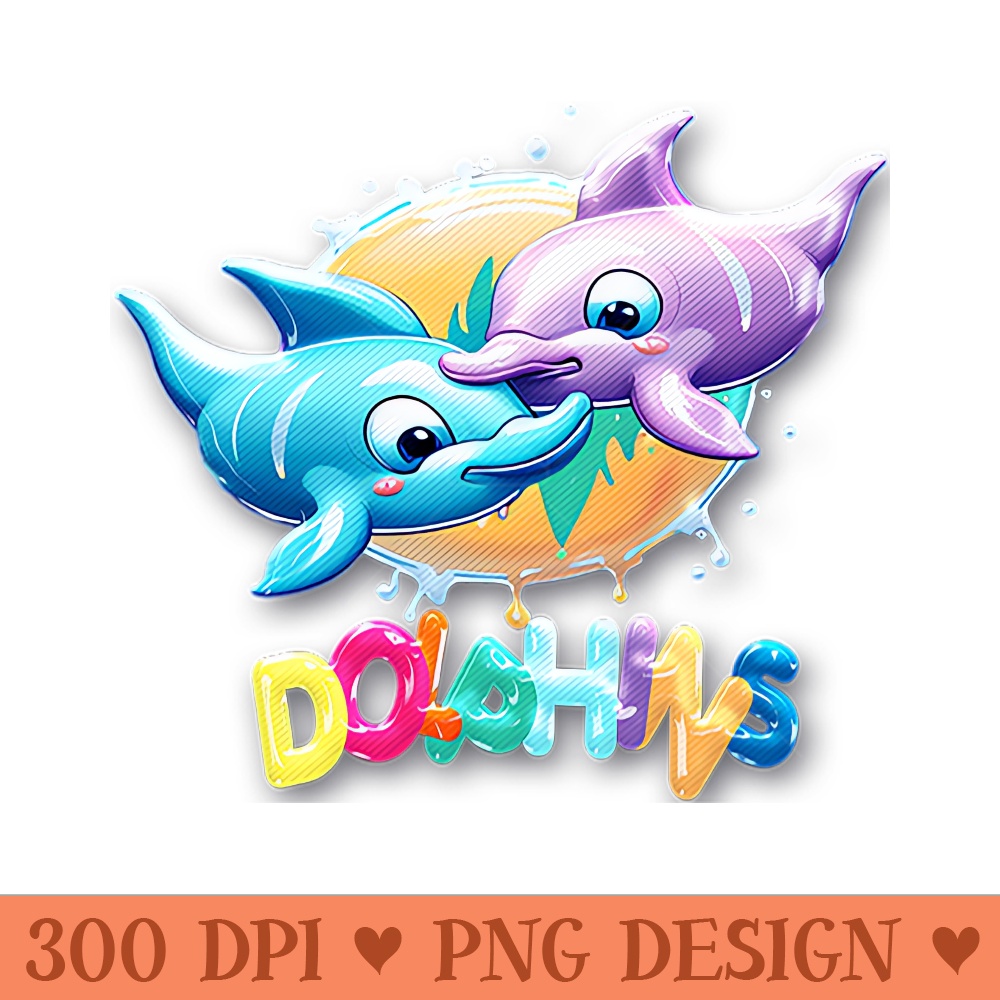 Dolphins - PNG Illustrations - Latest Updates