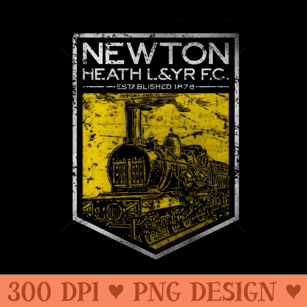 Newton Heath Manchester United - High-Quality PNG Download - Professional Design