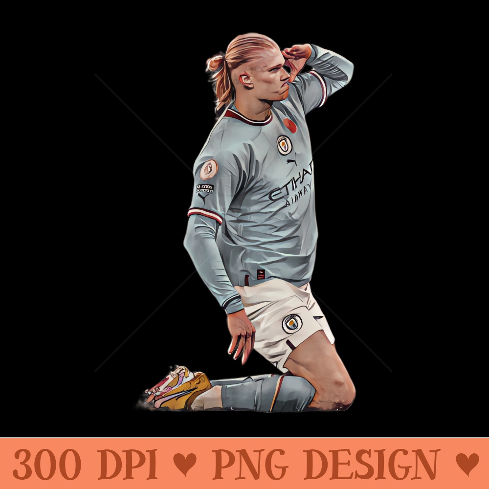 haaland - PNG Downloadable Art - Convenience