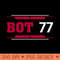 77 BOT Logo - Digital PNG Graphics - Professional Design