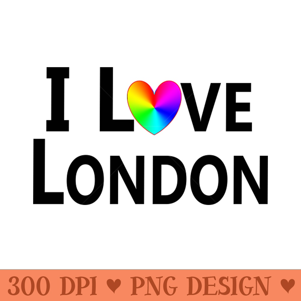 I Love London - PNG Design Downloads - Convenience