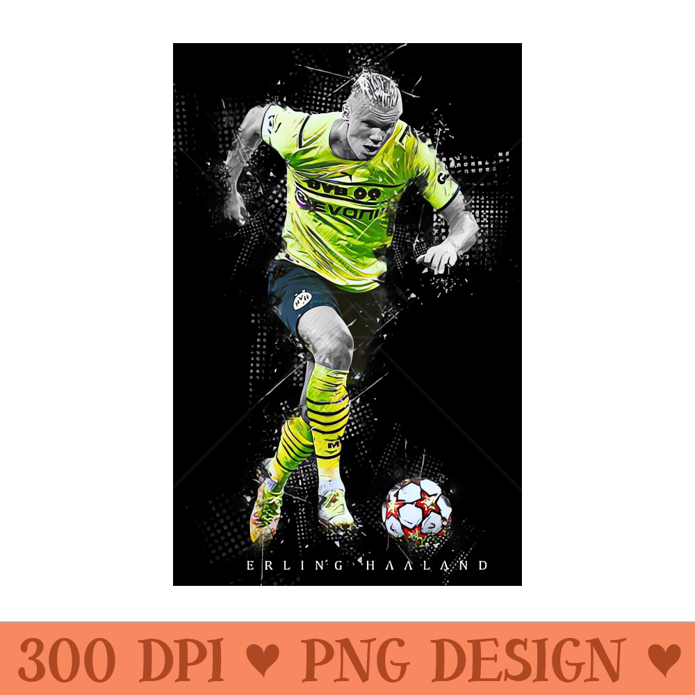Erling haaland - PNG Image Downloads - High Quality 300 DPI