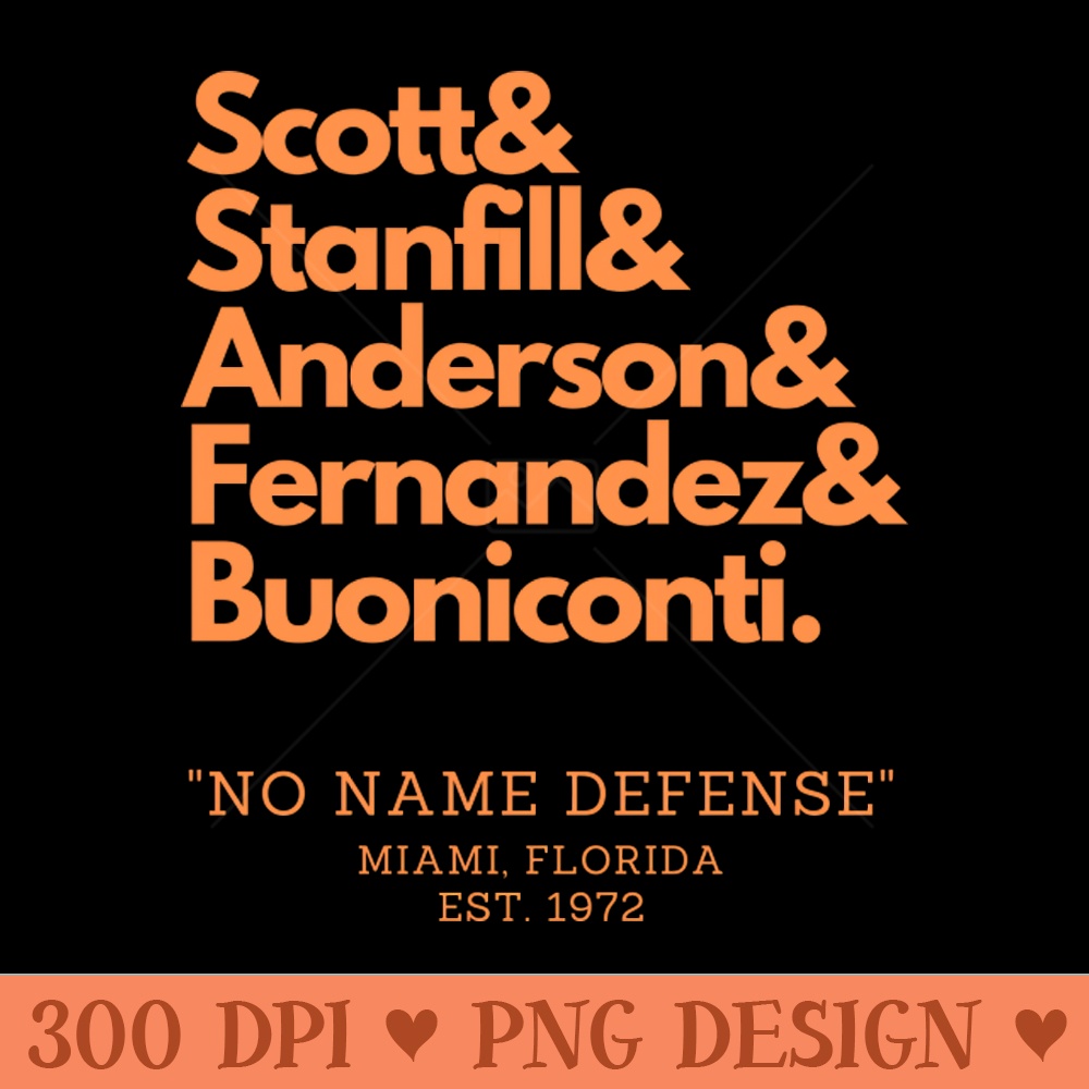 Miamis No Name Defense - PNG Download Collection - Variety