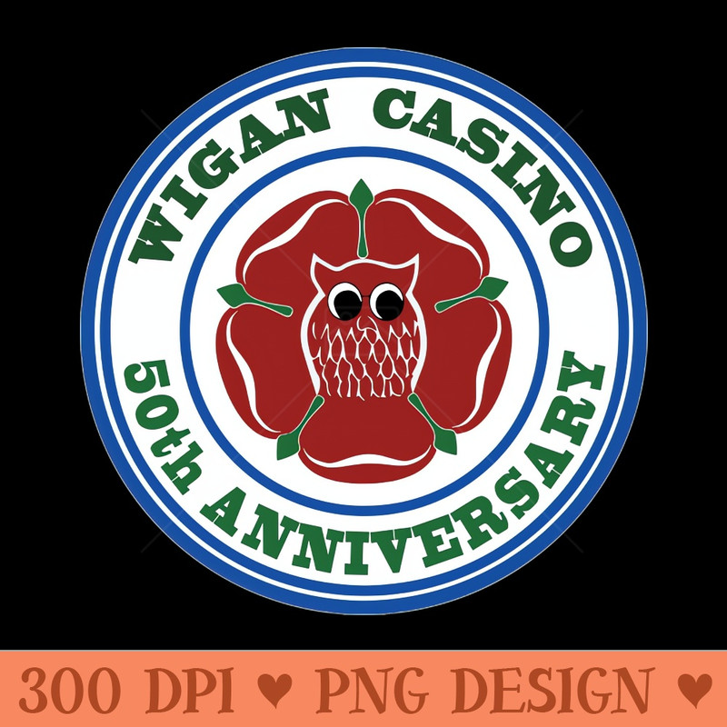 Northern Soul Wigan 50 Years Anniversary graphic - PNG Downloadable Resources - Variety
