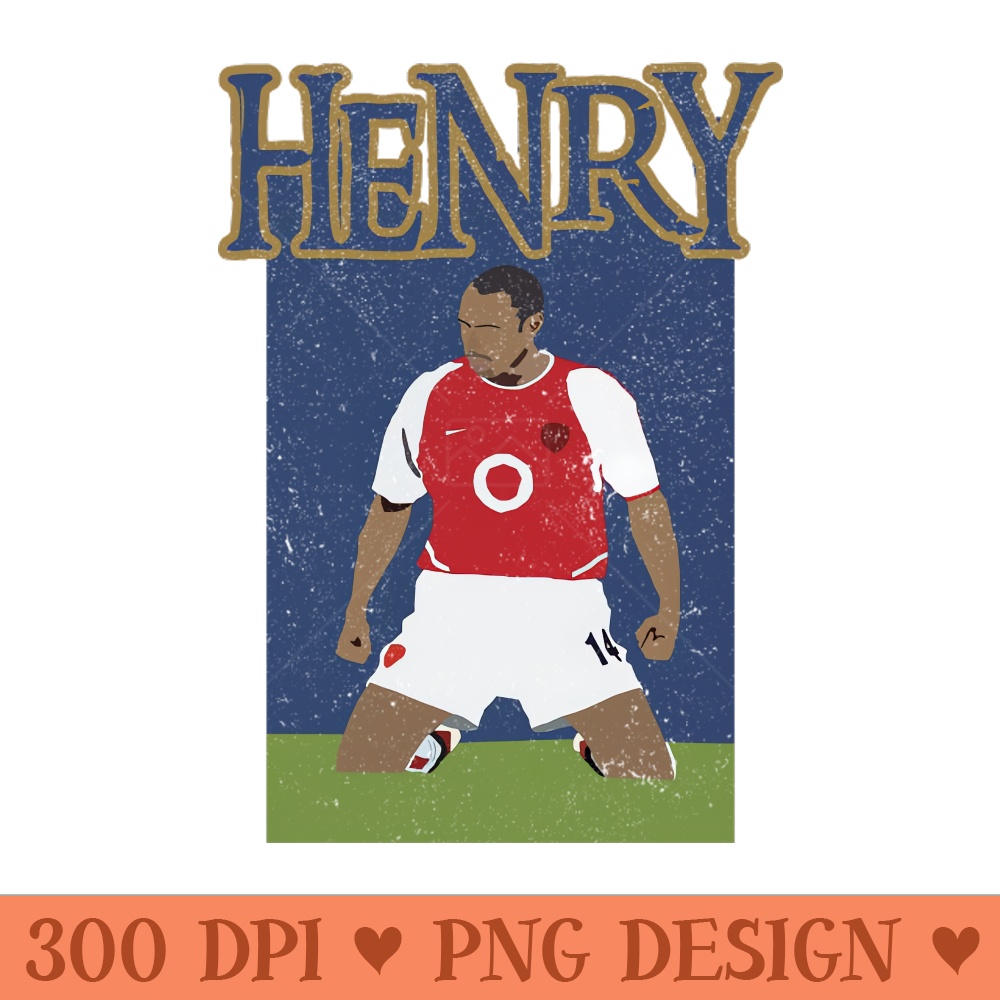 Thierry Henry - PNG File Download - Customer Support