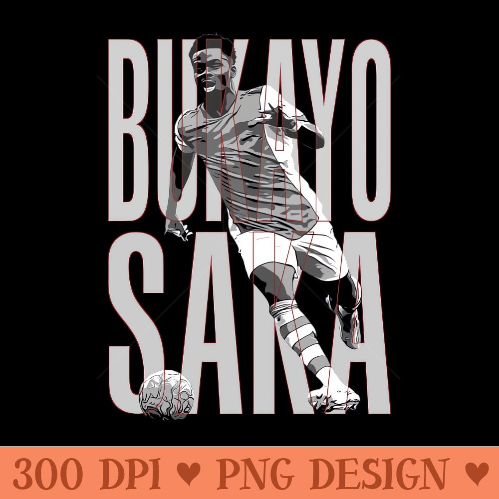 Bukayo Saka - Digital PNG Graphics - Latest Updates