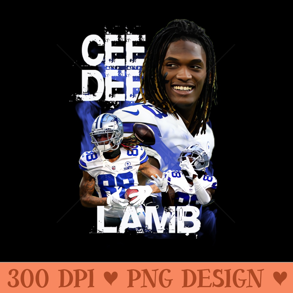 CeeDeeLambvintage - Sublimation PNG - Unique