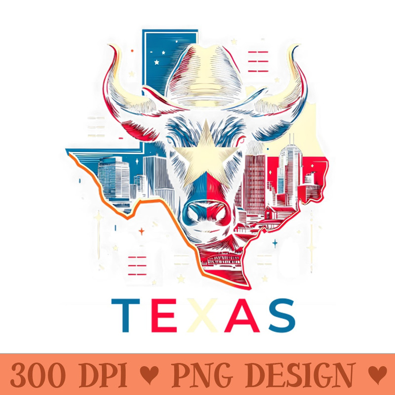 Texas - PNG Printables - Good Value