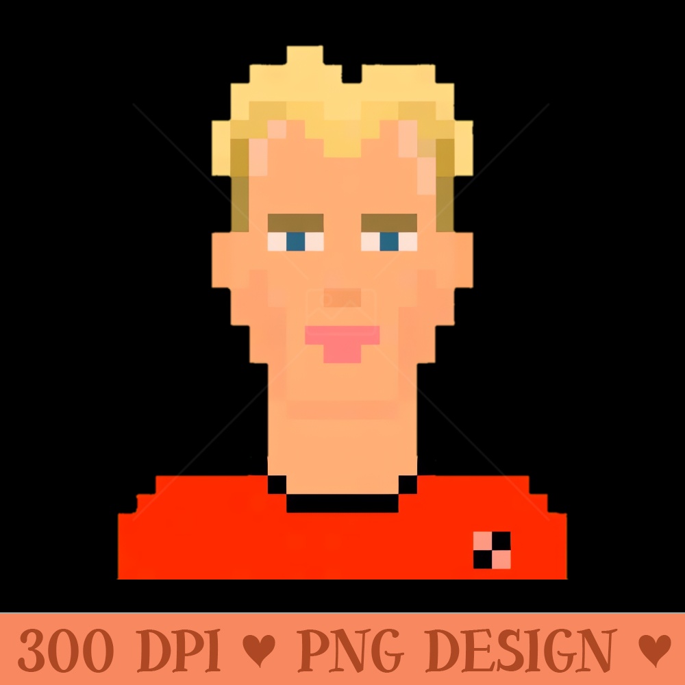 bergkamp 8bit - PNG Illustrations - Flexibility