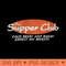 The Supper Club - Vector PNG Download - High Quality 300 DPI