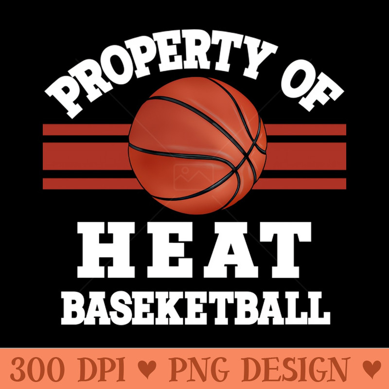 Proud Name Heat Graphic Property Vintage Basketball - PNG Download Website - Variety