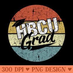hbcu grad vintage - sublimation png