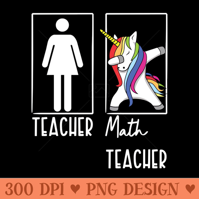 Math Teacher - Premium PNG Downloads - Professional Design
