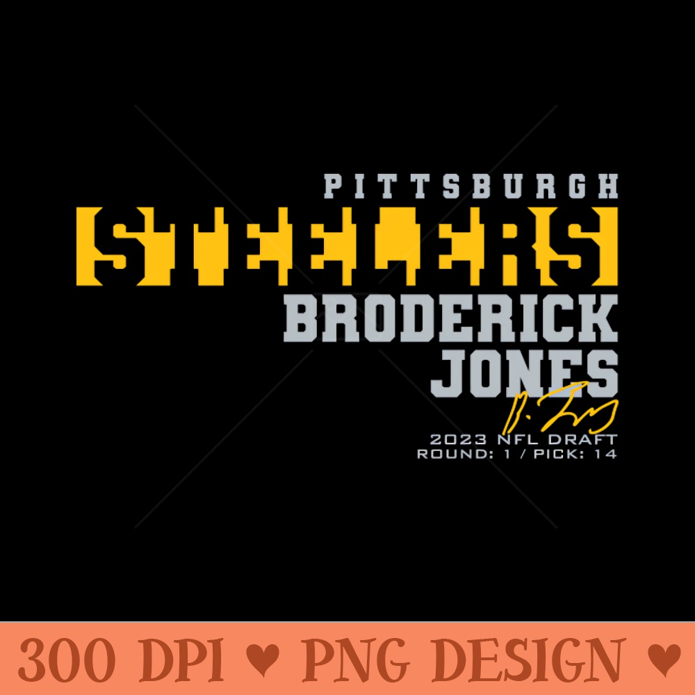 Broderick Jones - PNG Illustrations - Latest Updates