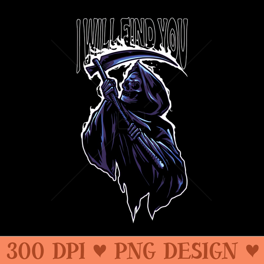 Grim Reaper - PNG Design Downloads - Customer Support