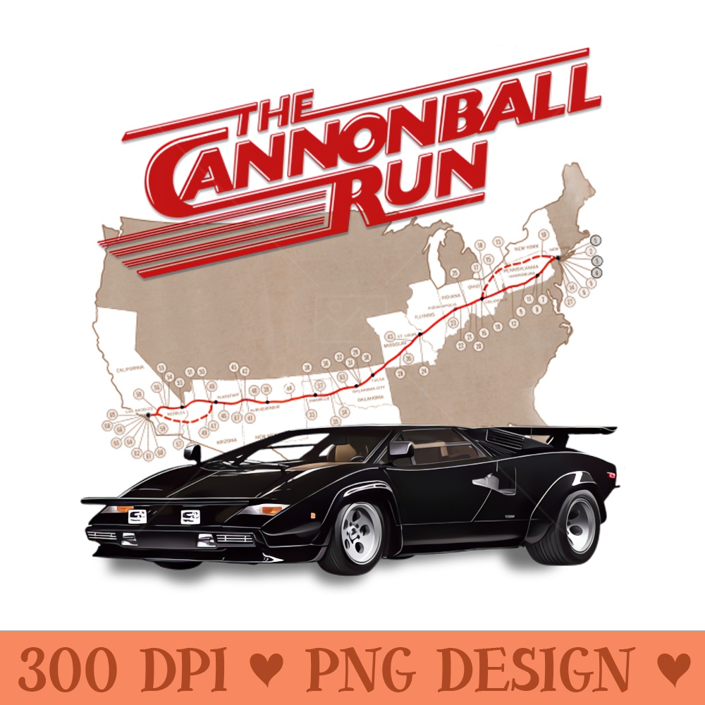 The Cannonball Run - Download PNG Graphics - Flexibility