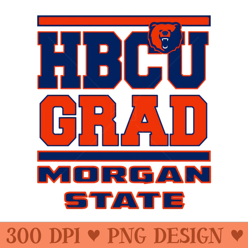 Morgan State 1867 University Apparel - PNG Download Bundle - Professional Design