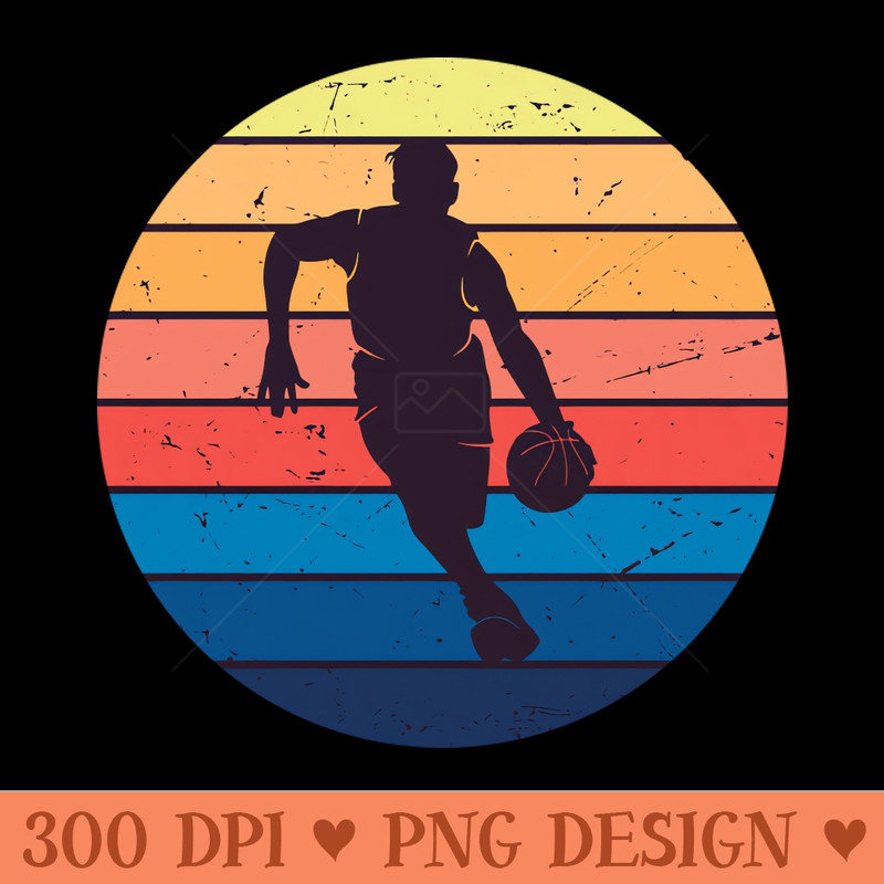 Vintage Basketball Champion Player - Free PNG Downloads - Professional Design