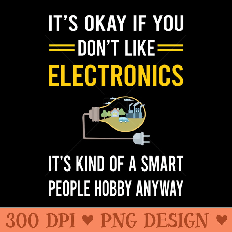 Smart People Hobby Electronics - High-Quality PNG Download - Popularity