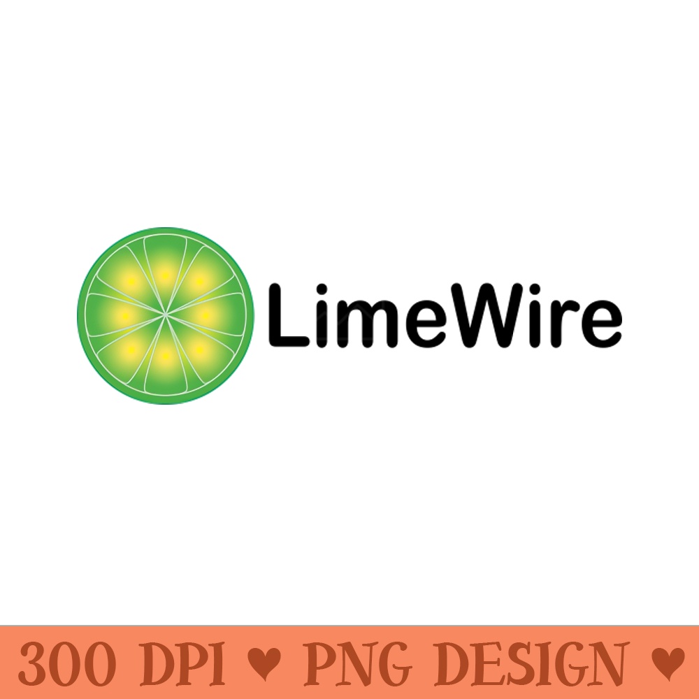 Limewire tshirt retro, Kazaa, Napster, startups, 90s - PNG Download Bundle - Good Value